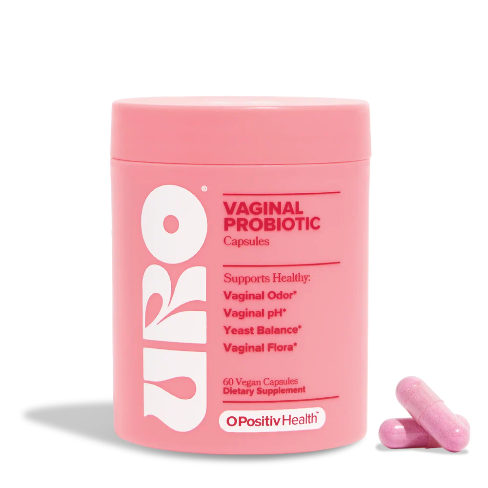 URO Probióticos Vaginales 60 Cápsulas — Apoya Equilibrio pH y Flora Íntima Natural (1 Mes)