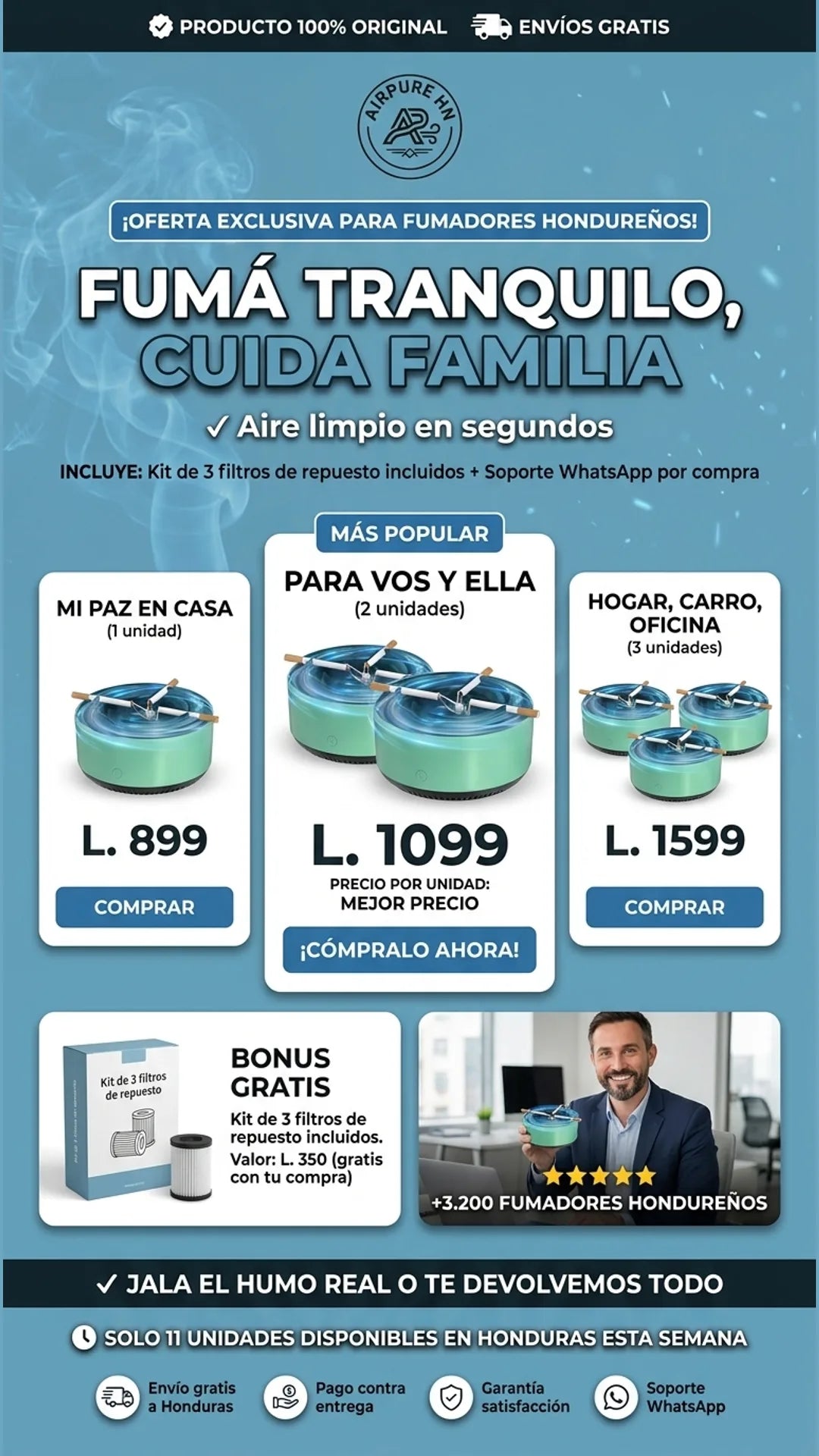 AirPure HN — oferta