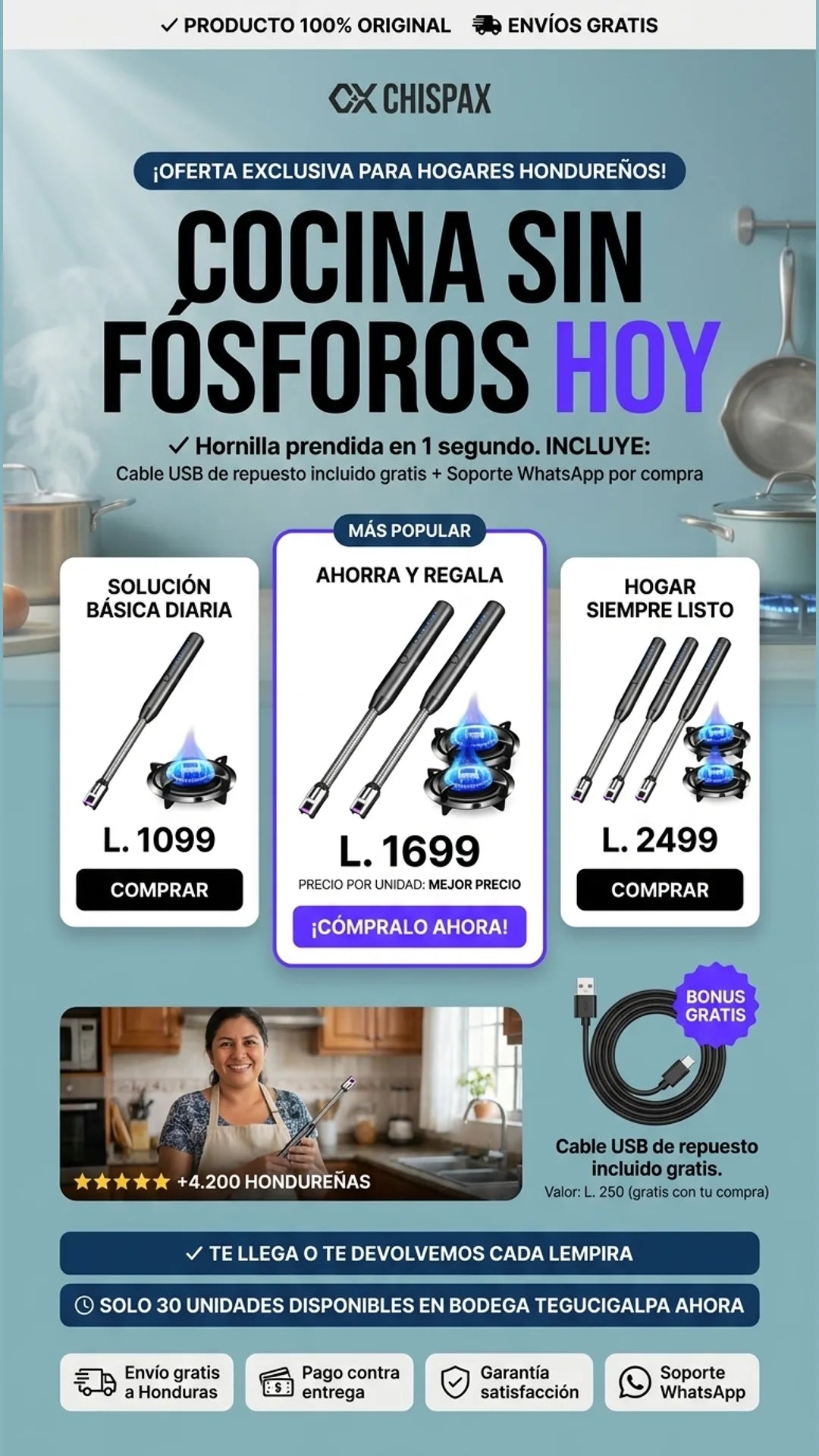 ChispaX — oferta