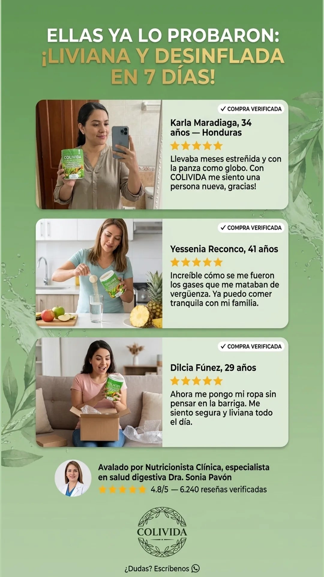 COLIVIDA — reseñas