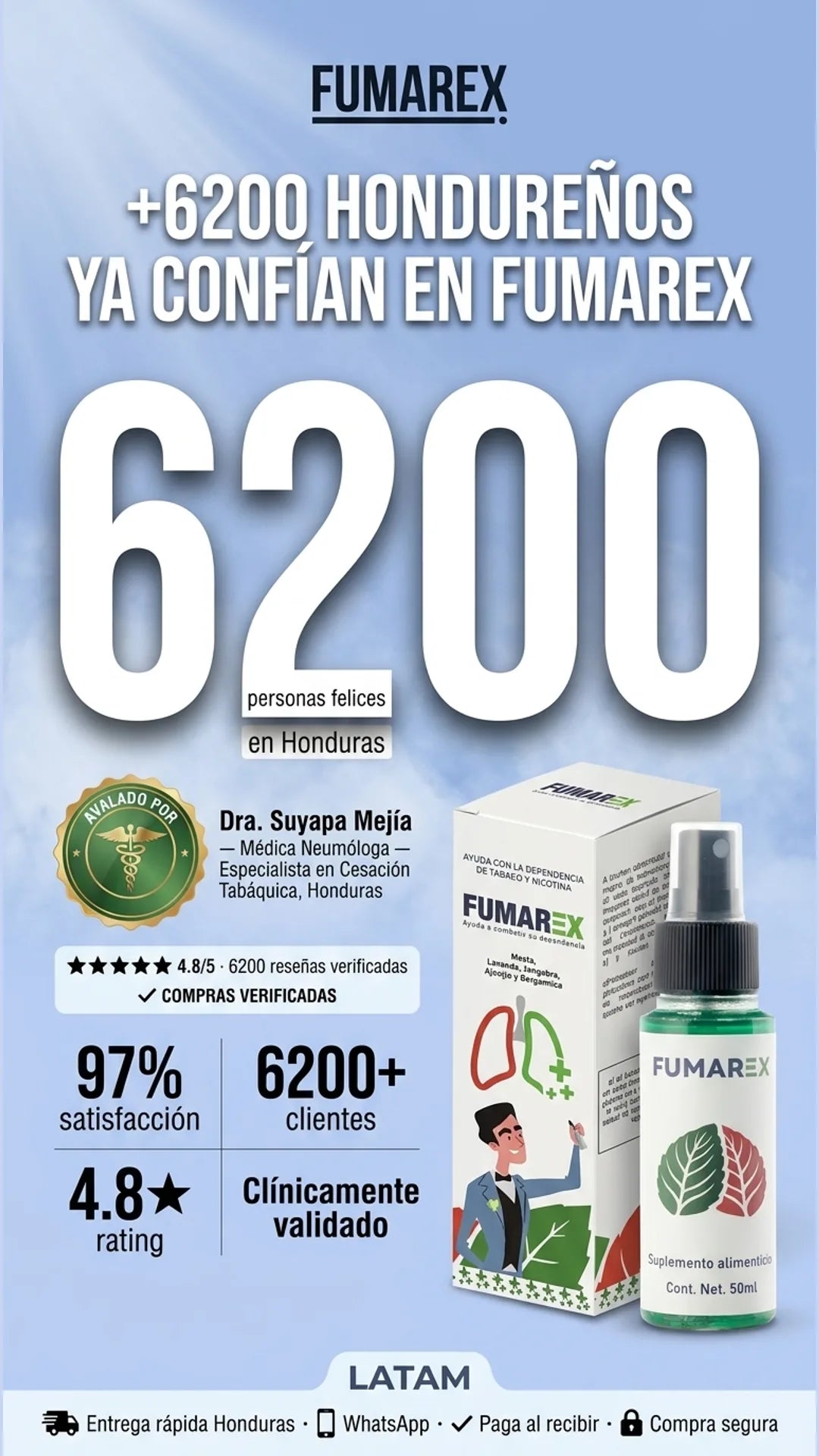 Fumarex — prueba-social