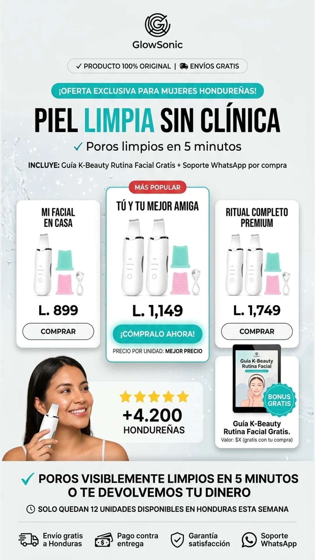 GlowSonic — oferta