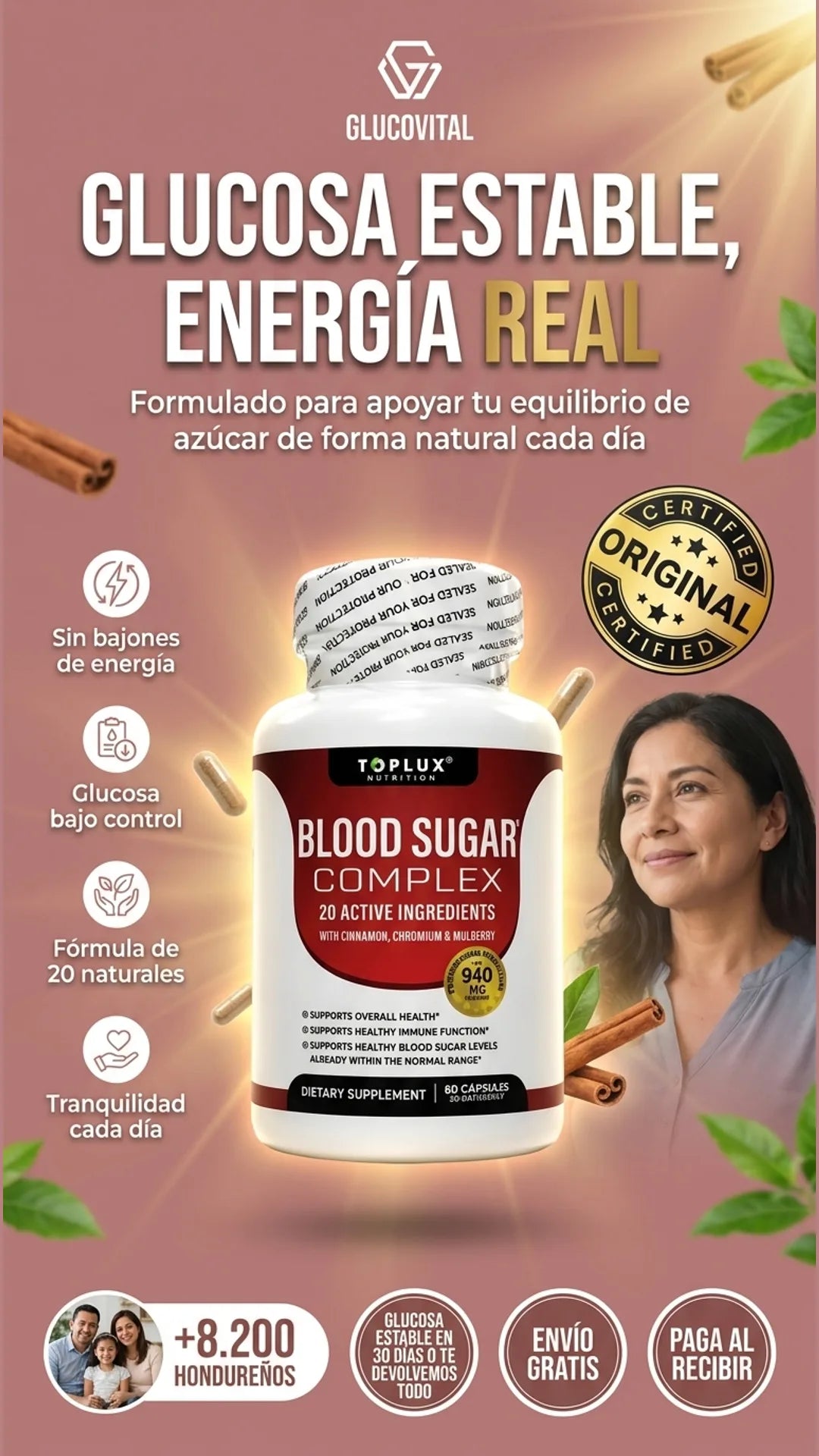 GlucoVital — hero