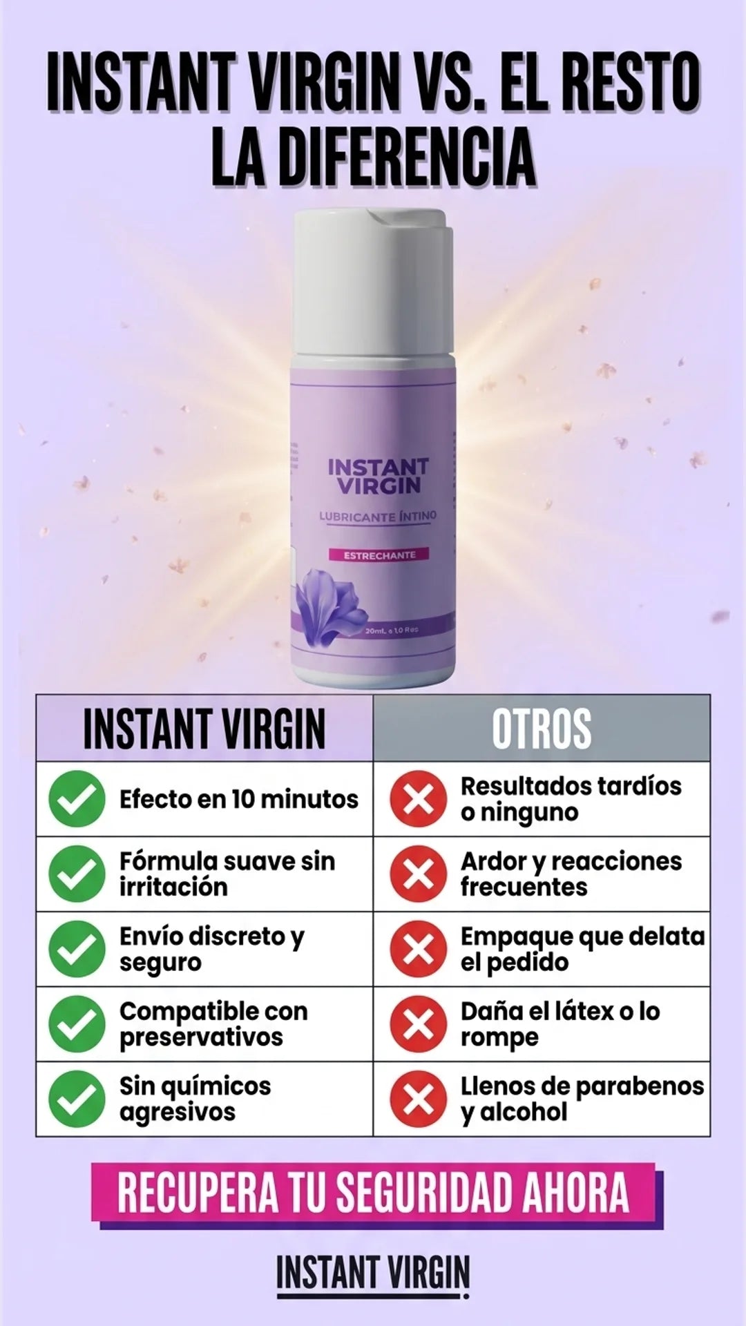 Instant Virgin — tabla-comparativa