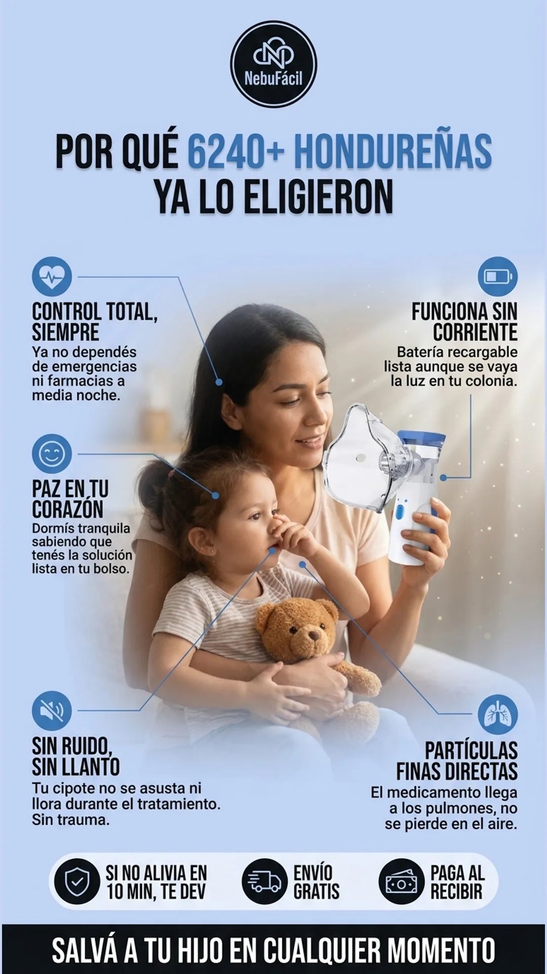 NebuFácil — beneficios