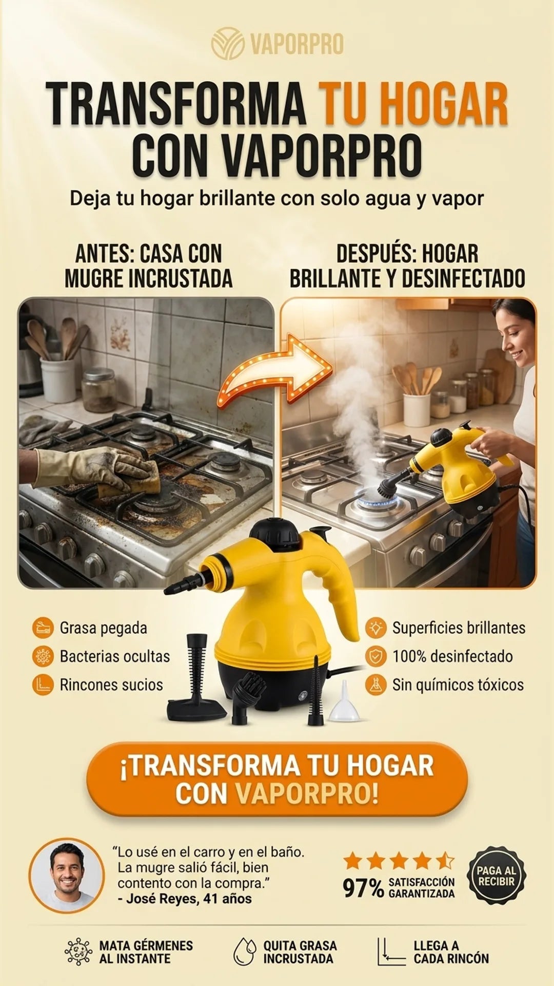 VaporPro — antes-despues