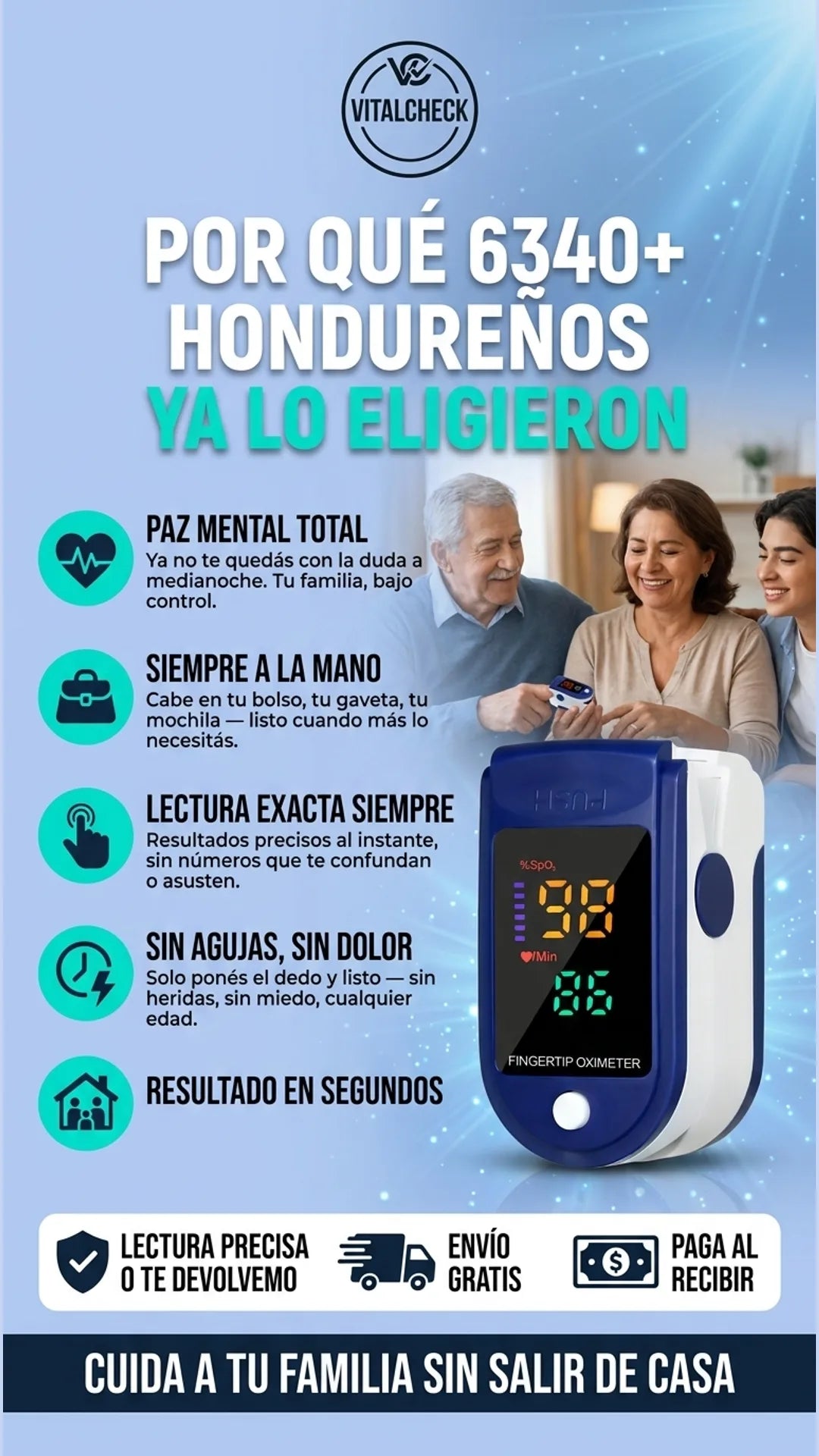 VitalCheck — beneficios