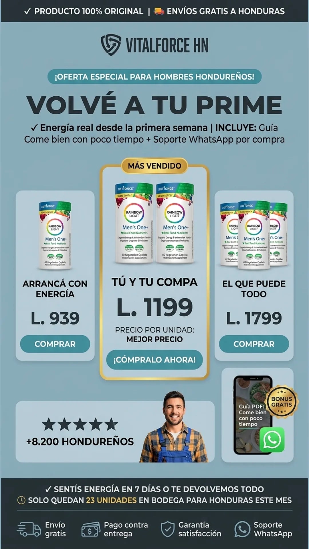 VitalForce HN — oferta