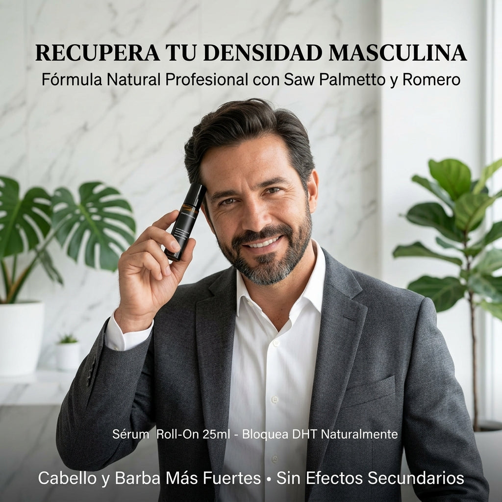Sérum Capilar Palma Enana 5% — 25ml Roll-On — Cabello Más Denso y Fuerte - Avatar review