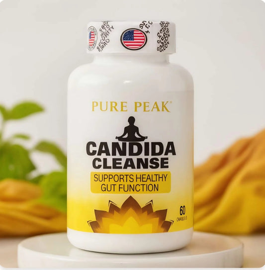 Candida Cleanse — Apoya Limpieza Intestinal y Digestión Saludable con Probióticos + Hierbas Naturales (60 Cápsulas)