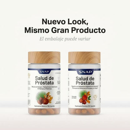 Suplemento Próstata 2000mg — Apoya Bienestar Urinario y Descanso Nocturno (90 Cápsulas)