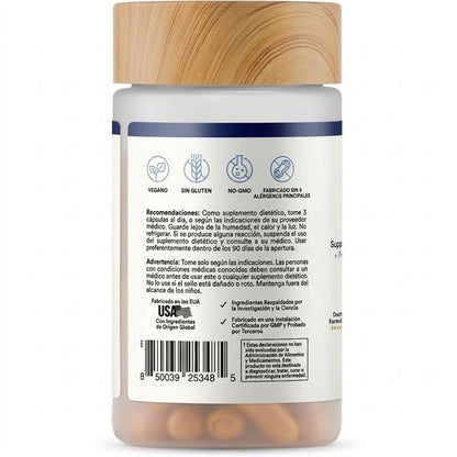 Suplemento Próstata 2000mg — Apoya Bienestar Urinario y Descanso Nocturno (90 Cápsulas)