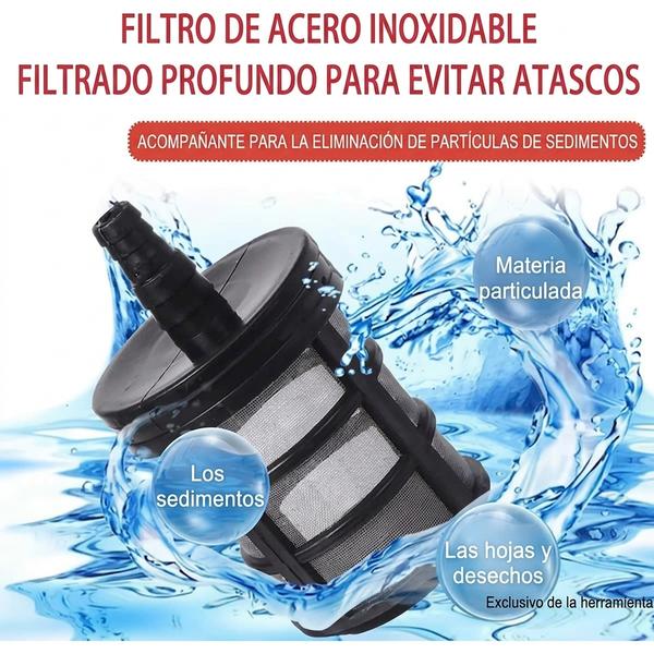 Hidrolavadora Portátil 12V — Lavado Sin Cable Ni Grifo — Kit 2 Baterías + Manguera 5m