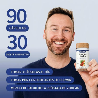 Suplemento Próstata 2000mg — Apoya Bienestar Urinario y Descanso Nocturno (90 Cápsulas)