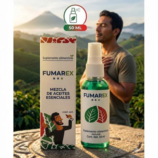 S-Fumarex® Spray Bucal de Menta — Ayuda a Controlar Antojos de Fumar con Extractos Herbales