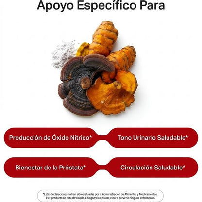 Óxido Nítrico + Próstata — Apoya Circulación, Resistencia y Función Urinaria (60 + 90 Cápsulas)