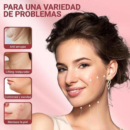 VELORA LIFT™ Banda Reafirmante Facial — Reduce Papada y Moldea Contorno
